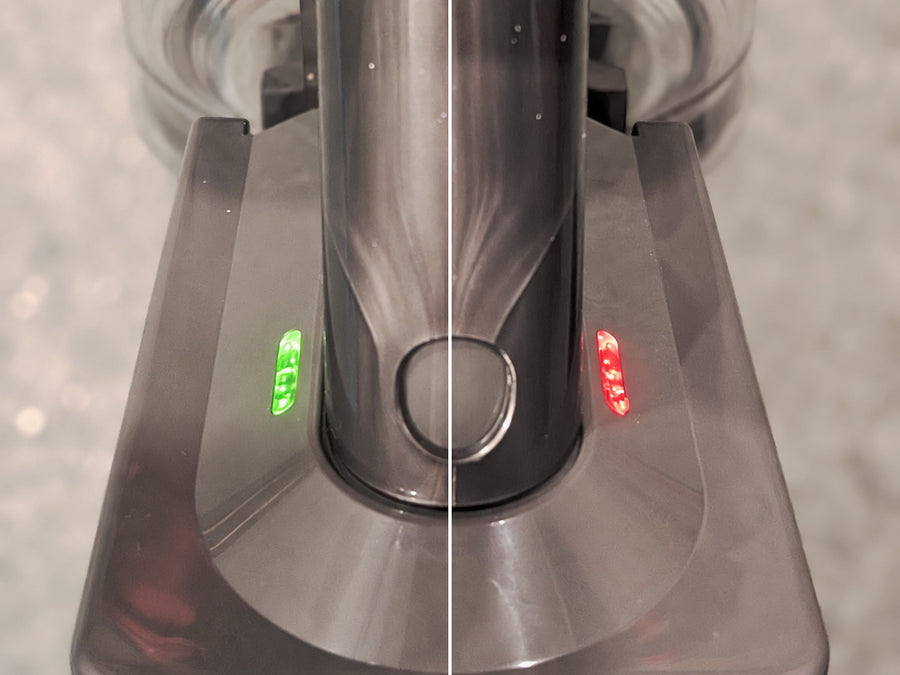 Adaptateur de batterie Einhell 18V PXC vers Dyson V6 : Voyant d’état