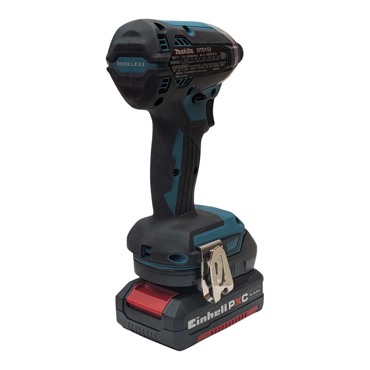 Einhell 18V PXC vers Makita 18V LXT Adaptateur de batterie