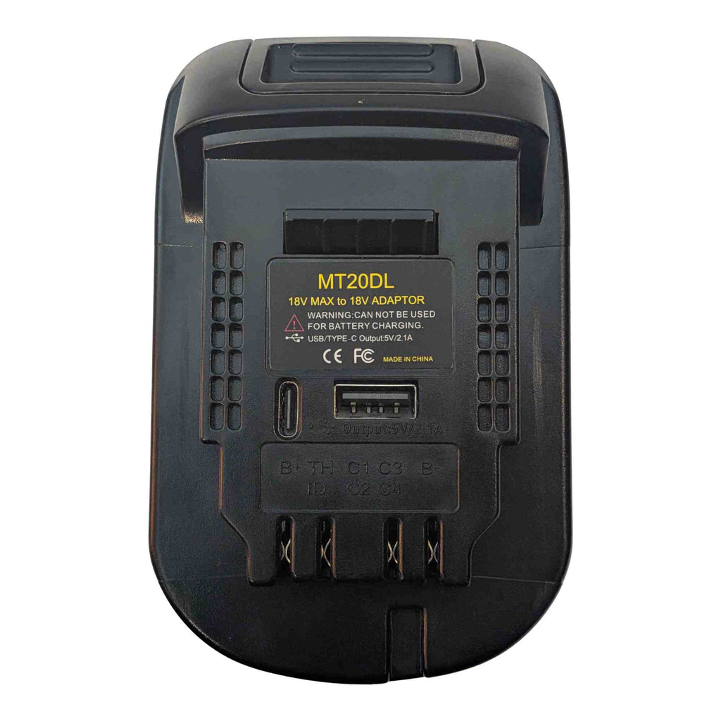 Makita 18V vers DeWalt 20V (Lithium) Adaptateur de batterie