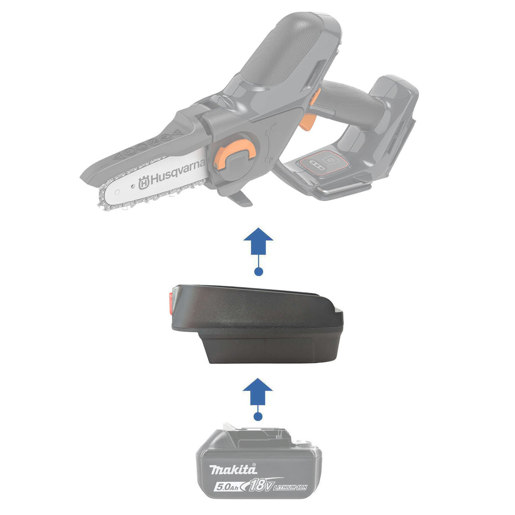 Makita 18V LXT to Husqvarna 18V Aspire P4A battery adapter - installation guide