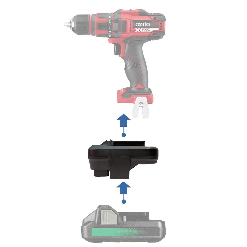 Metabo HPT 18V vers Ozito 18V PXC Adaptateur de batterie