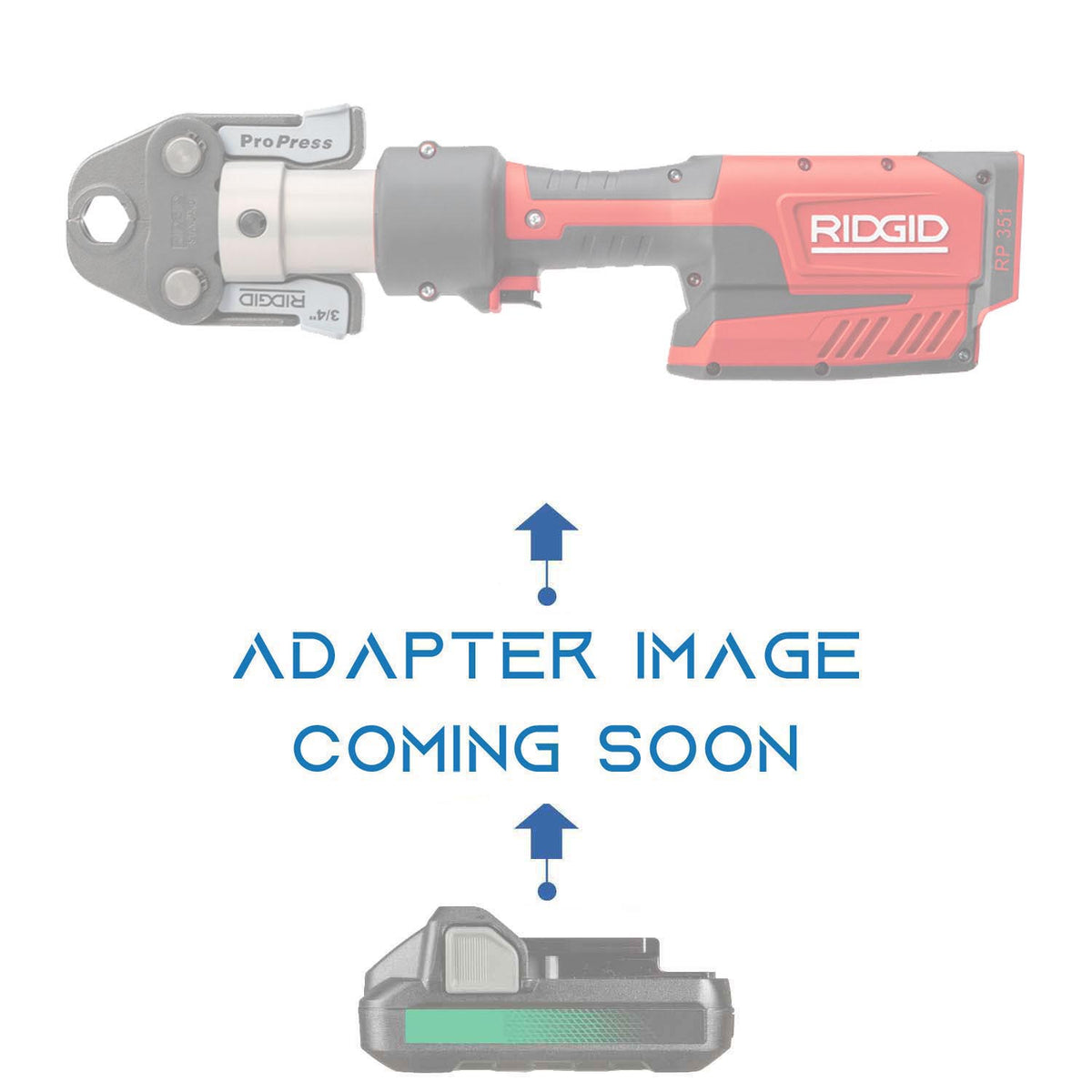 Metabo HPT 18V vers RIDGID 18V ROUGE Adaptateur de batterie
