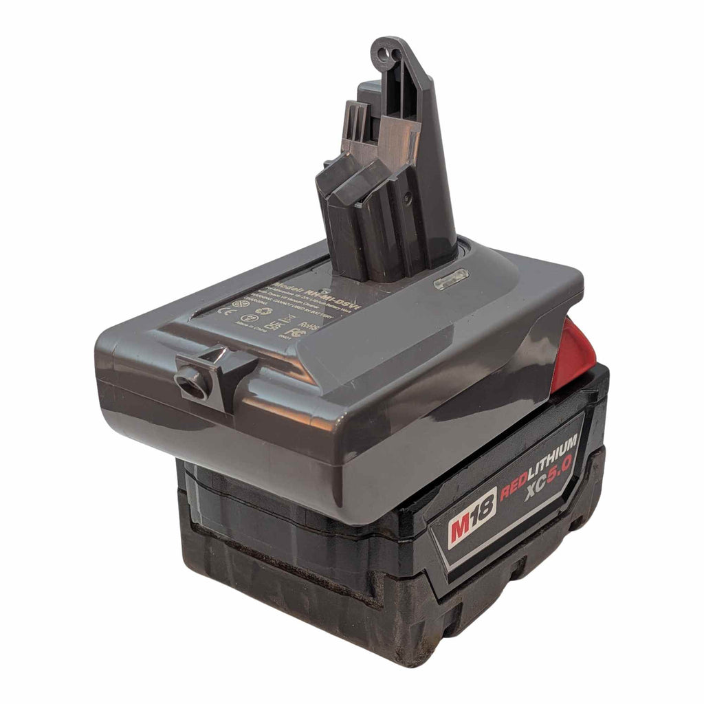 Milwaukee 18V to Dyson V6 Battery Adapter