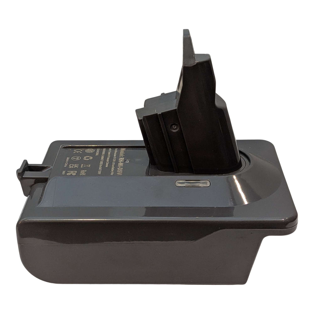 Milwaukee M18 to Dyson V6 battery adapter: Adapter, Right Side
