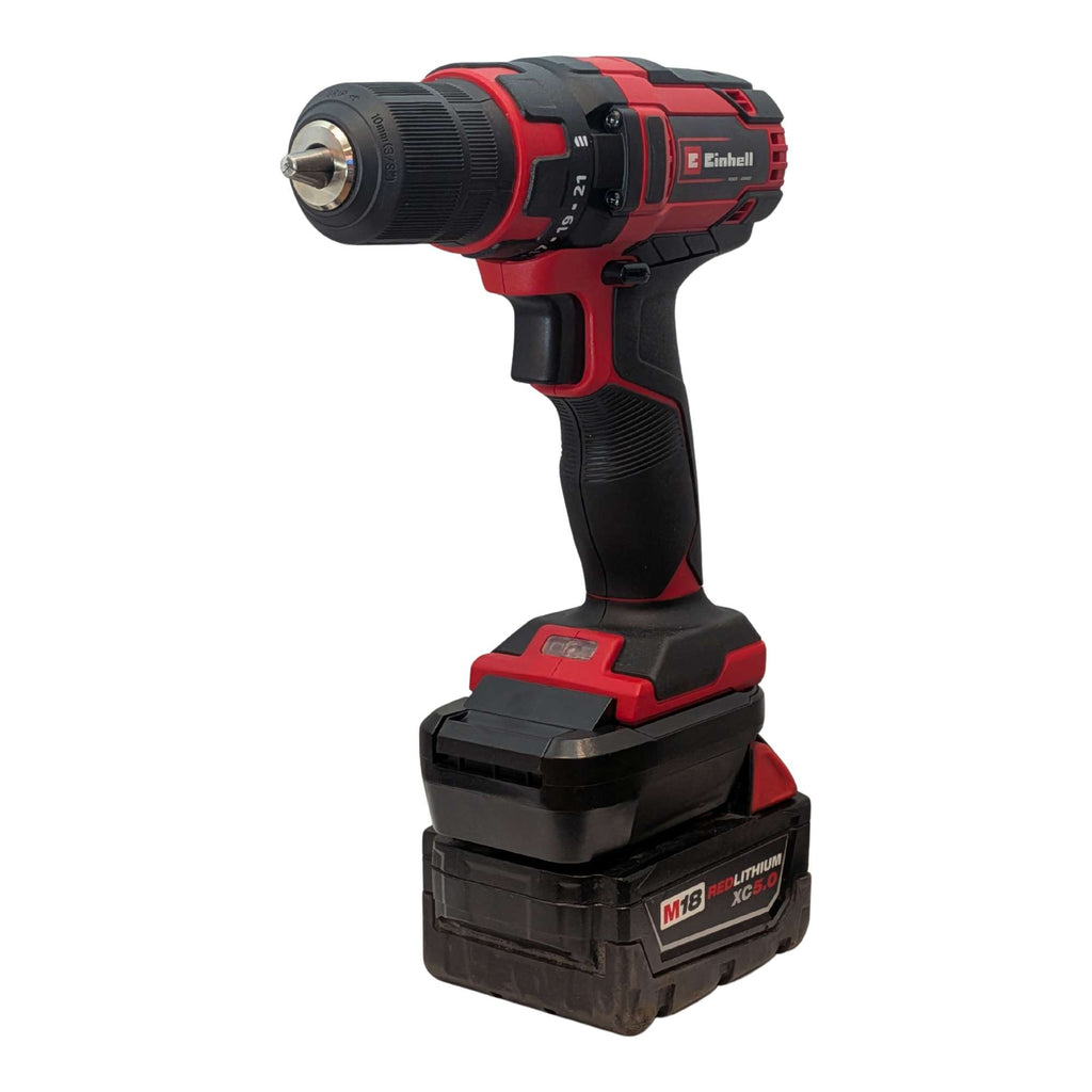 Milwaukee M18 vers Einhell 18V PXC Adaptateur de batterie