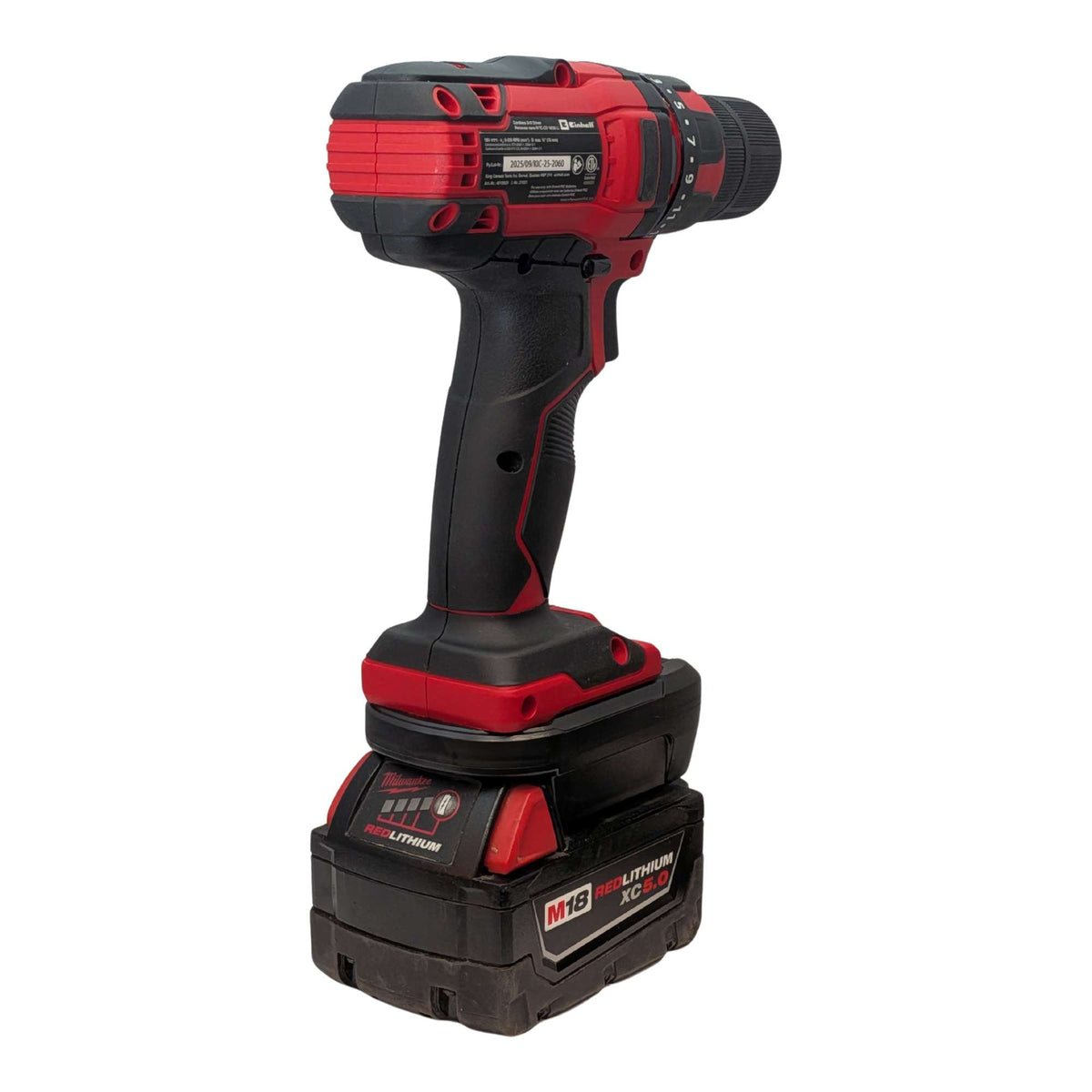 Milwaukee M18 vers Einhell 18V PXC Adaptateur de batterie