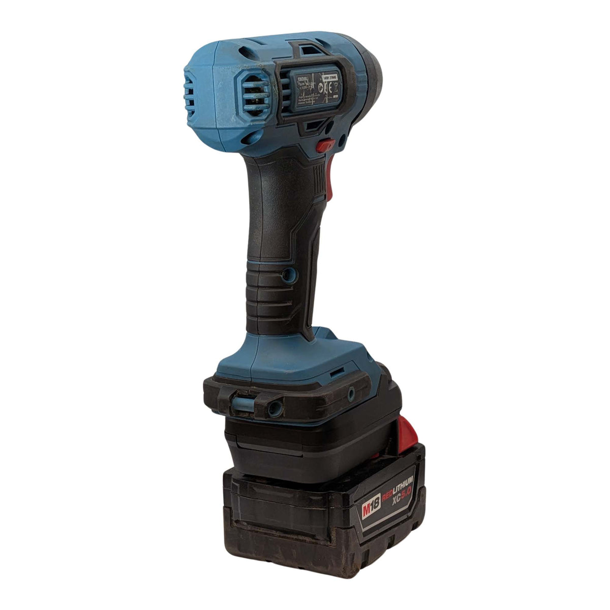 Milwaukee M18 vers Erbauer 18V EXT Adaptateur de batterie