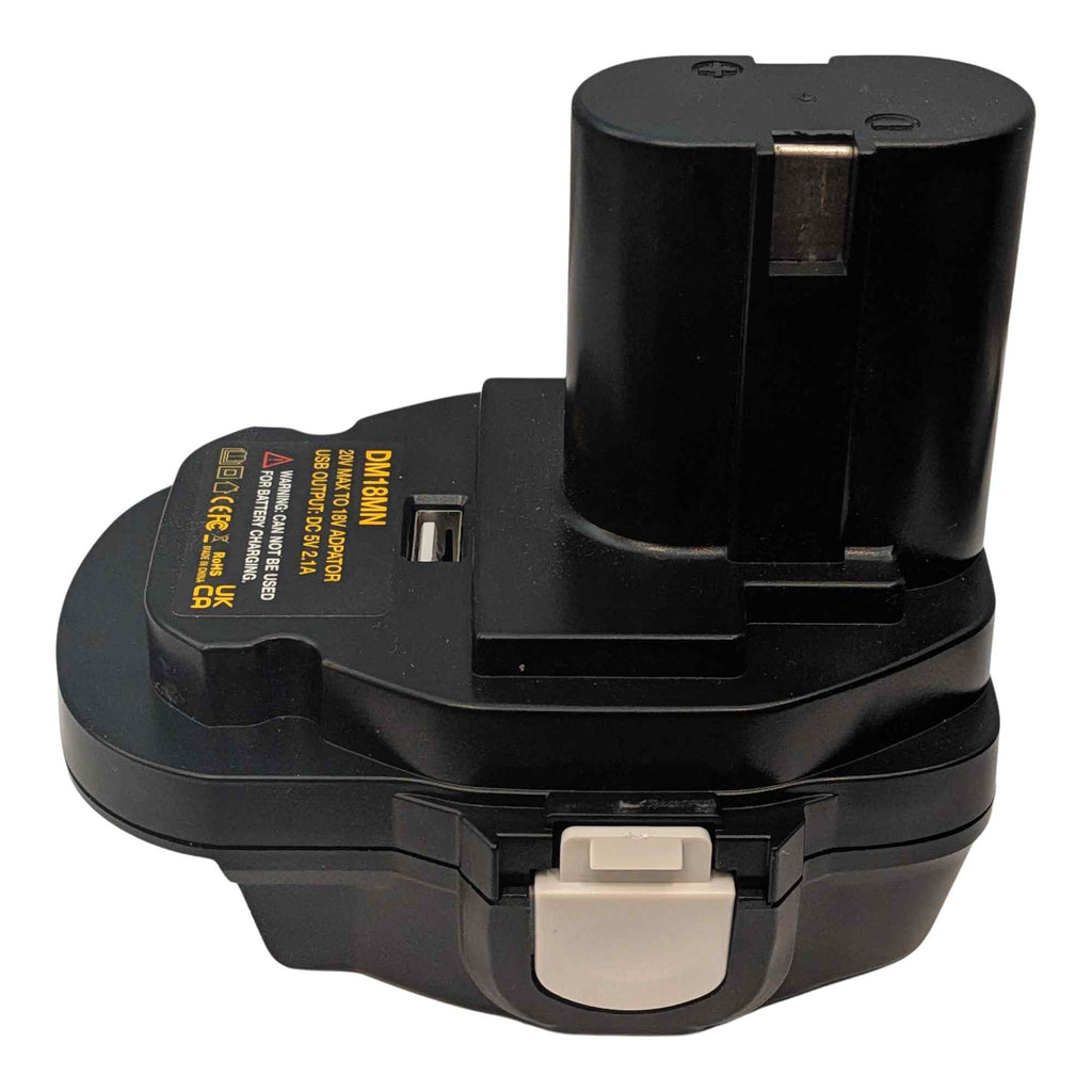 Milwaukee M18 vers Makita 18V Ni-Cd/Ni-MH Adaptateur de batterie