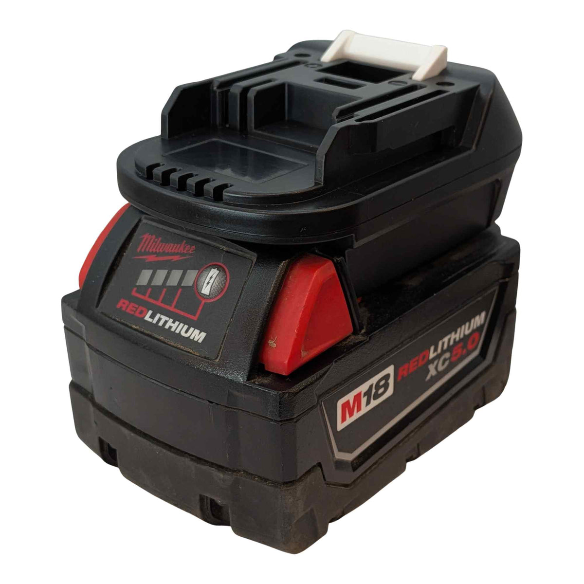 Milwaukee M18 vers RIDGID 18V ROUGE Adaptateur de batterie
