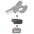 Milwaukee M18 to Husqvarna 18V Aspire P4A battery adapter - installation guide