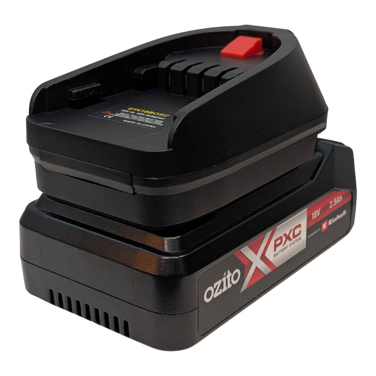 Ozito PXC 18V to Bosch (Green) 18V Battery Adapter