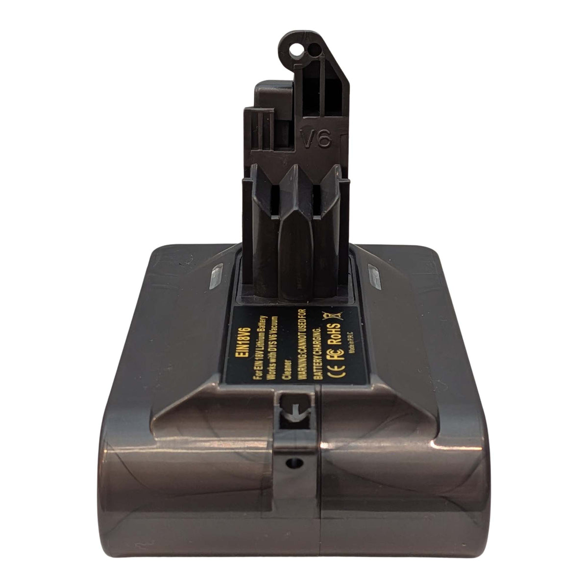 Adaptateur de batterie Ozito 18V PXC vers Dyson V6 : Connecteur Dyson, arrière