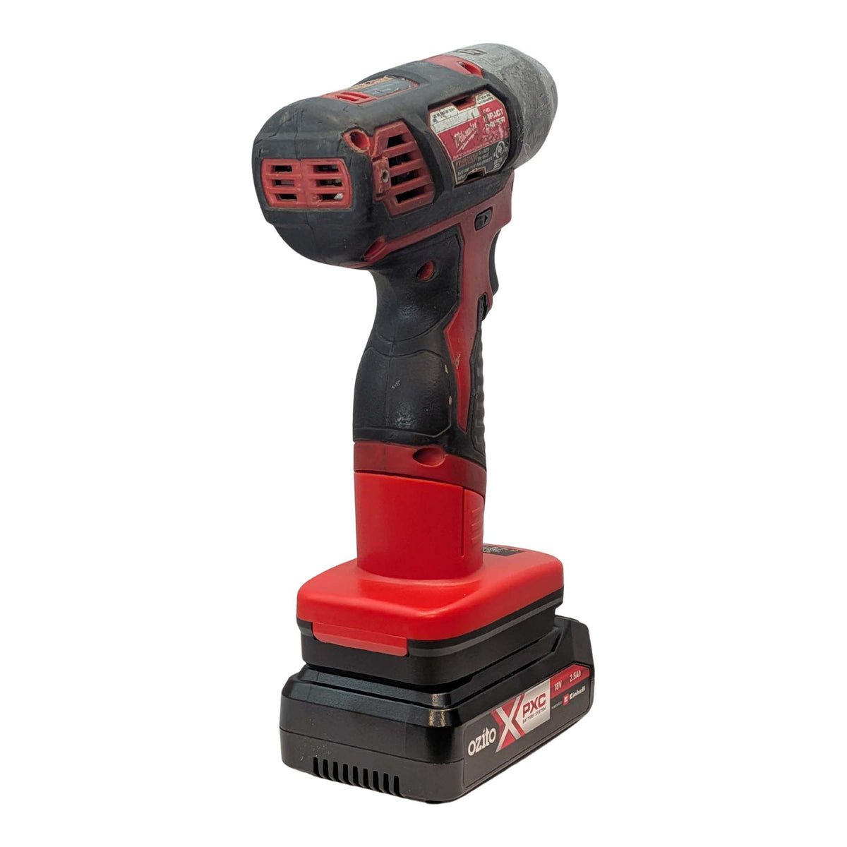 Ozito 18V PXC vers Milwaukee M12 Adaptateur de batterie