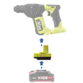 Ozito 18V PXC vers Ryobi 18V ONE+ Adaptateur de batterie