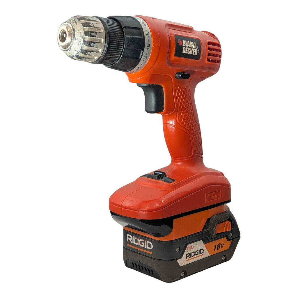 RIDGID 18V to Black and Decker 18V Ni-Cd Battery Adapter