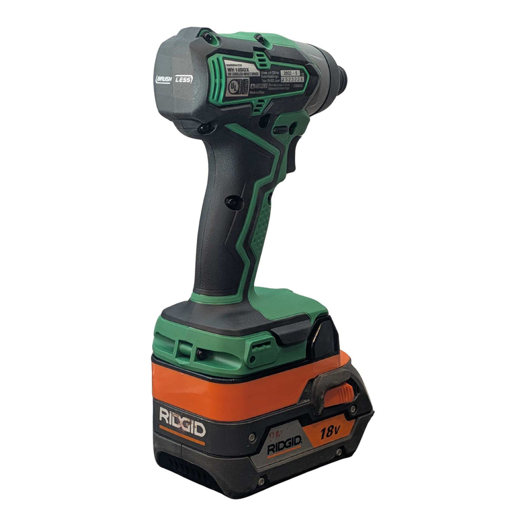 RIDGID 18V vers Metabo HPT 18V Adaptateur de batterie
