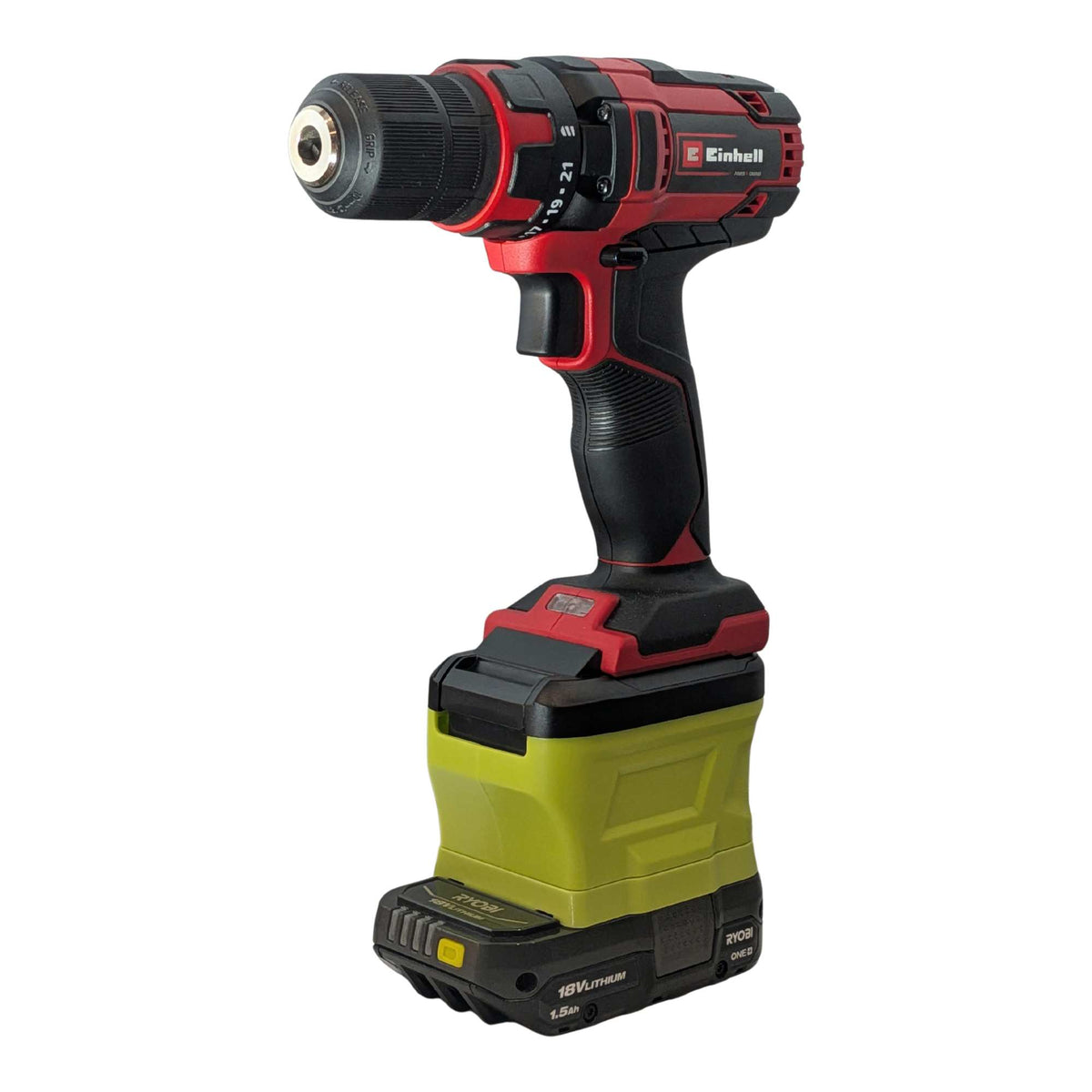 Ryobi 18V ONE+ vers Einhell 18V PXC Adaptateur de batterie
