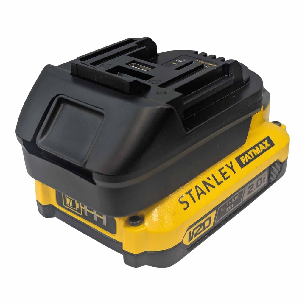 Stanley FATMAX V20 to Makita 18V Battery Adapter