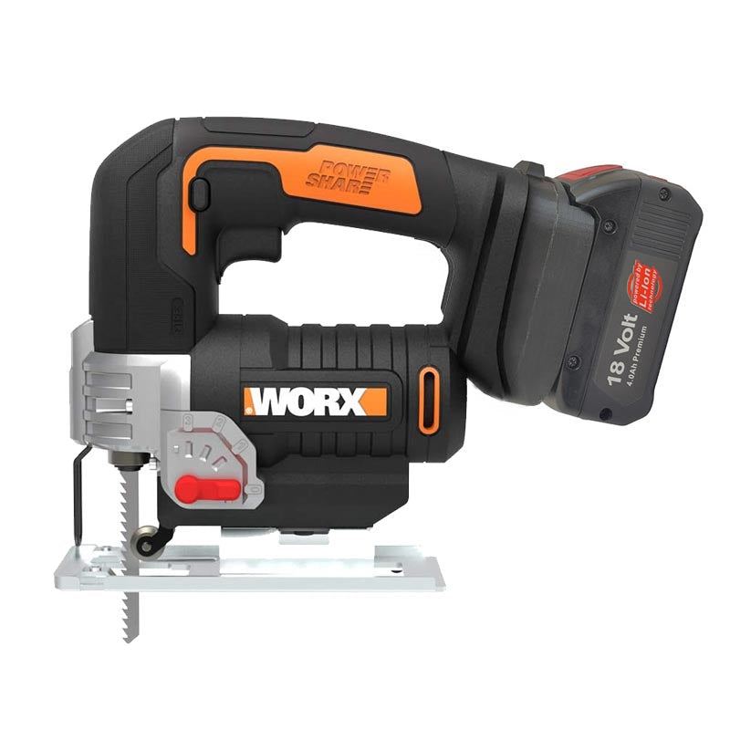 Bosch (Blue) 18V to WORX 20V (Orange) PowerShare Battery Adapter